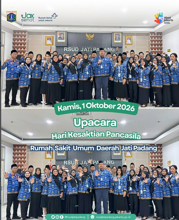 UPACARA PERINGATAN HARI KESAKTIAN PANCASILA RSUD JATI PADANG